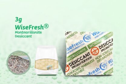 WiseFresh™ Montmorillonite Food Grade Desiccant - 10g