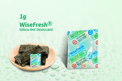 WiseFresh™ Food Grade Silica Desiccant - 1g